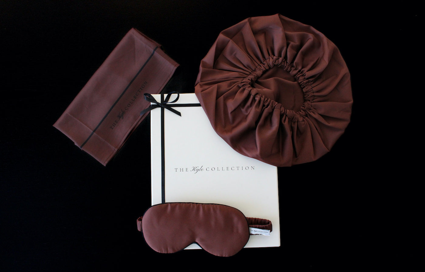 The ‘Kyle’ Soft Satin Chocolate Short Pajama Set Bundle